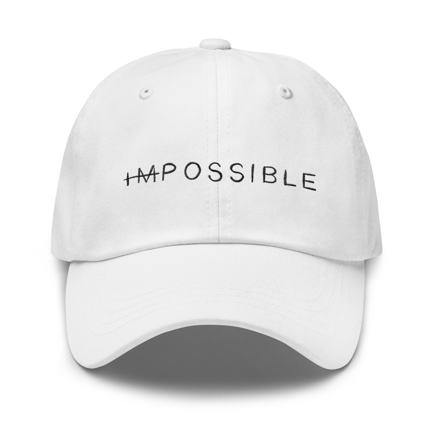 “IM- POSSIBLE”  hat