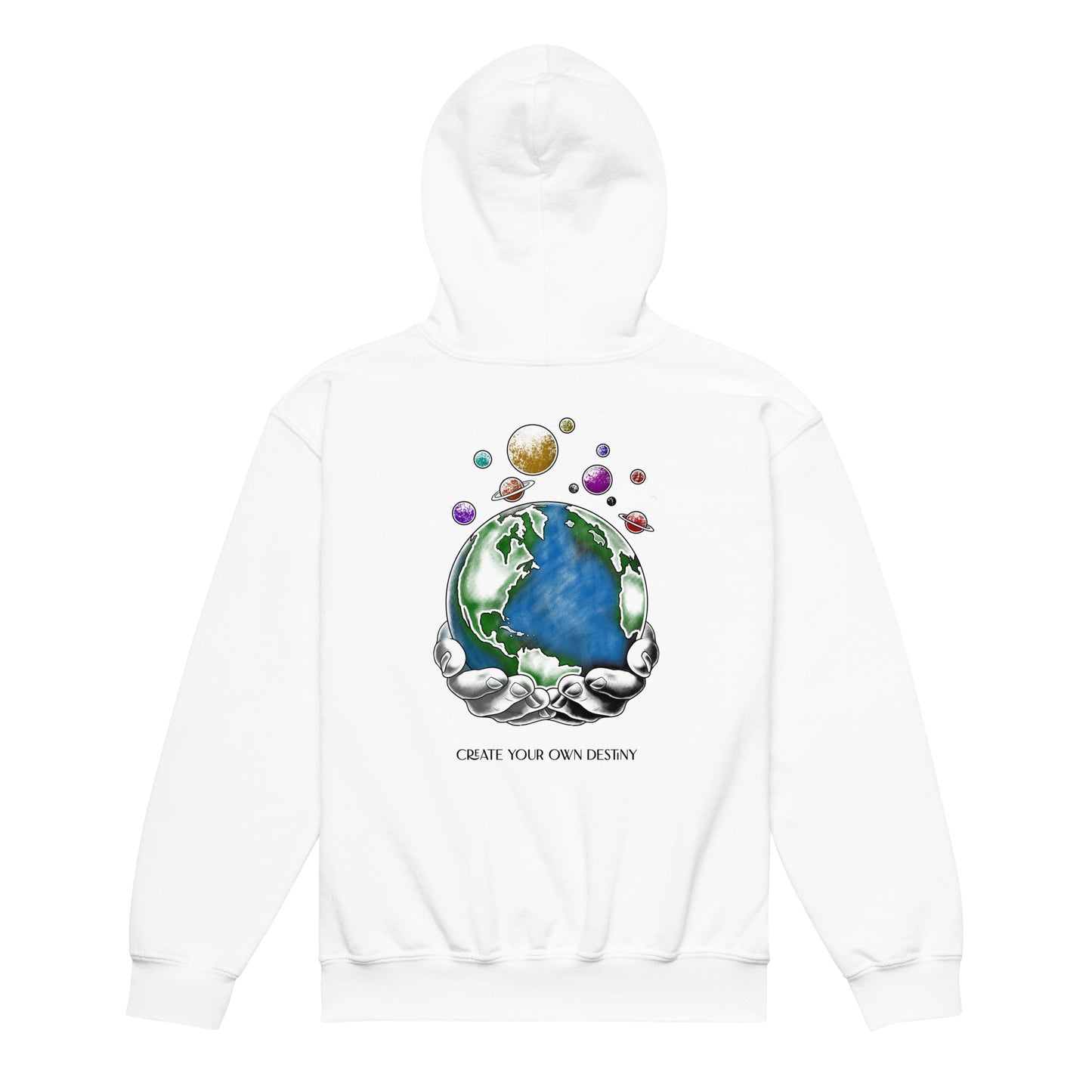 “CREATE YOUR OWN DESTINY” kids hoodie